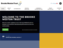 Tablet Screenshot of brookewestontrust.org